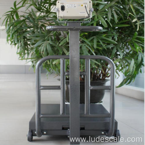 500kg Movable Bench Scale With Wheels